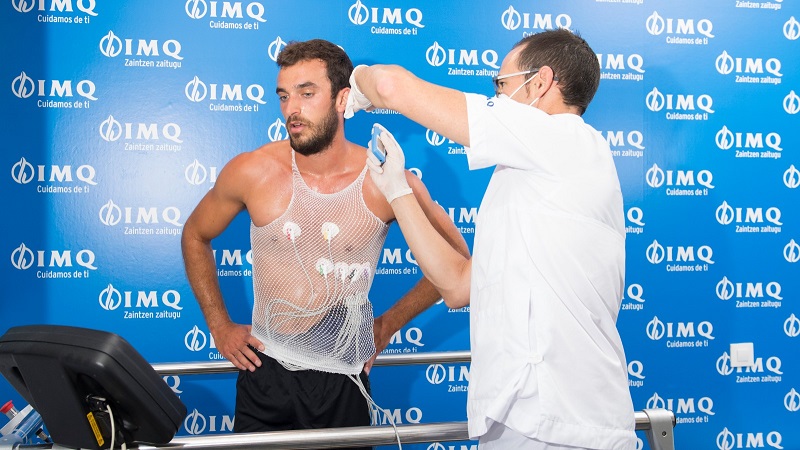 Incremental máxima en rampa para los jugadores del Athletic en los reconocimientos de IMQ